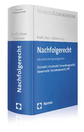 Kroiß / Horn / Solomon | Nachfolgerecht | Buch | 978-3-8487-0369-2 | sack.de