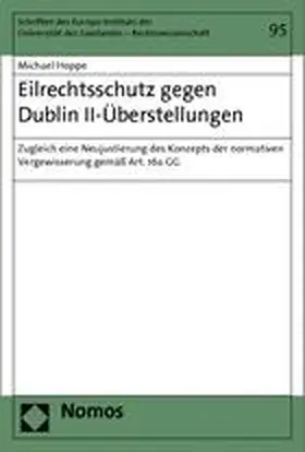 Hoppe |  Eilrechtsschutz gegen Dublin II-Überstellungen | Buch |  Sack Fachmedien