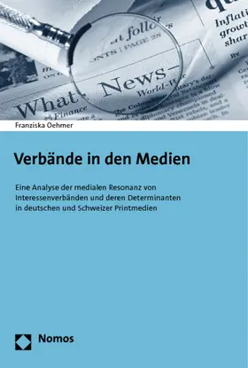 Oehmer | Verbände in den Medien | Buch | 978-3-8487-0494-1 | sack.de