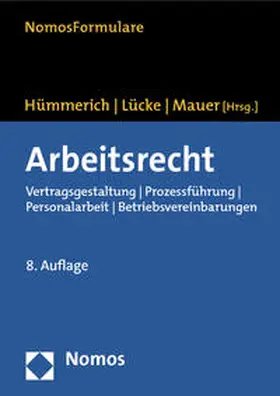 Hümmerich / Lücke / Mauer | Arbeitsrecht | Medienkombination | 978-3-8487-0533-7 | sack.de