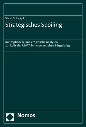 Schlegel |  Strategisches Spoiling | Buch |  Sack Fachmedien