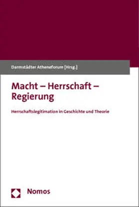 Macht - Herrschaft - Regierung | Buch | 978-3-8487-0861-1 | sack.de