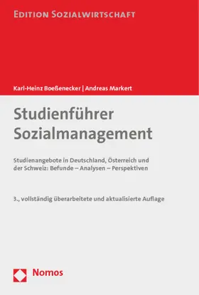 Boeßenecker / Markert |  Studienführer Sozialmanagement | Buch |  Sack Fachmedien