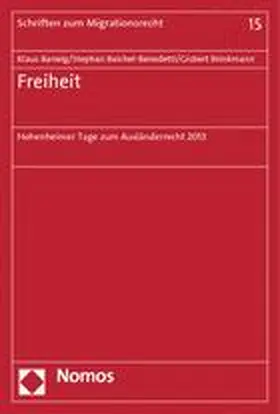 Barwig / Beichel-Benedetti / Brinkmann |  Freiheit | Buch |  Sack Fachmedien