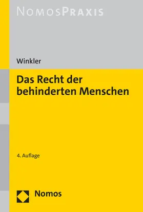 Castendiek / Winkler / Hoffmann |  Das Recht der behinderten Menschen | Buch |  Sack Fachmedien