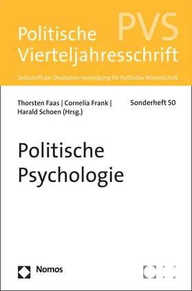 Faas / Frank / Schoen |  Politische Psychologie | Buch |  Sack Fachmedien