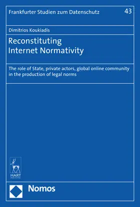 Koukiadis |  Reconstituting Internet Normativity | Buch |  Sack Fachmedien