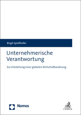 Spießhofer |  Unternehmerische Verantwortung | Buch |  Sack Fachmedien