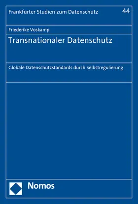 Voskamp |  Transnationaler Datenschutz | Buch |  Sack Fachmedien