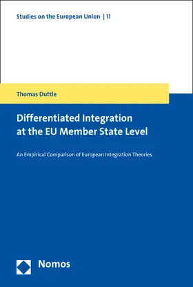 Duttle |  Differentiated Integration at the EU Member State Level | Buch |  Sack Fachmedien