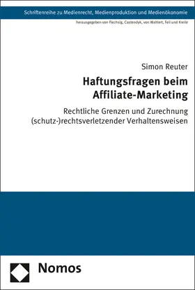 Reuter |  Haftungsfragen beim Affiliate-Marketing | Buch |  Sack Fachmedien