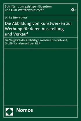 Strohscheer |  Die Abbildung von Kunstwerken zur Werbung für deren Ausstellung und Verkauf | Buch |  Sack Fachmedien