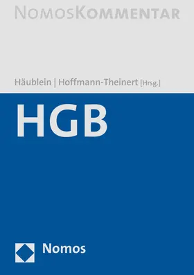 Häublein / Hoffmann-Theinert | HGB | Buch | 978-3-8487-3714-7 | www2.sack.de