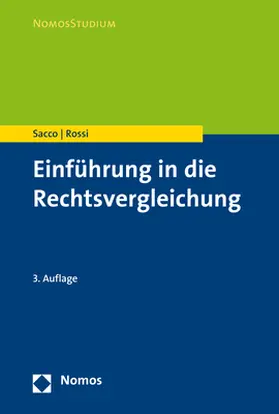 Sacco / Rossi |  Einführung in die Rechtsvergleichung | Buch |  Sack Fachmedien