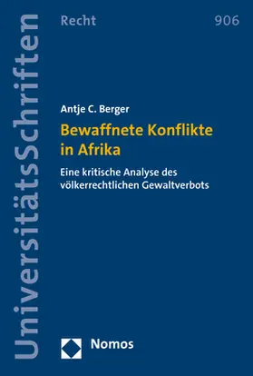 Berger |  Bewaffnete Konflikte in Afrika | Buch |  Sack Fachmedien