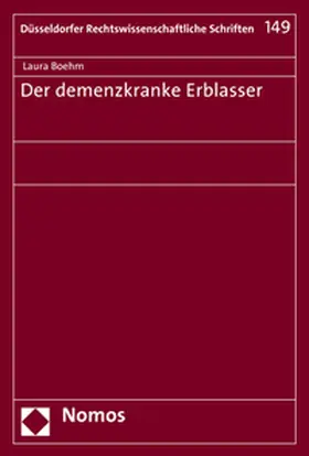Boehm |  Der demenzkranke Erblasser | Buch |  Sack Fachmedien