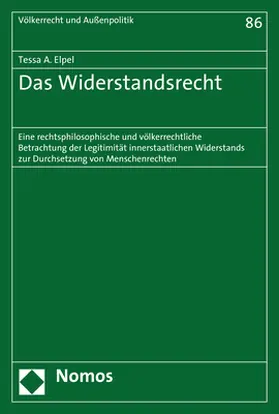 Elpel |  Das Widerstandsrecht | Buch |  Sack Fachmedien