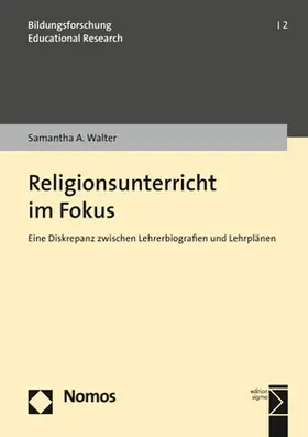 Walter |  Religionsunterricht im Fokus | Buch |  Sack Fachmedien