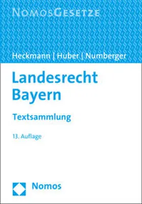Heckmann / Huber / Numberger |  Landesrecht Bayern | Buch |  Sack Fachmedien