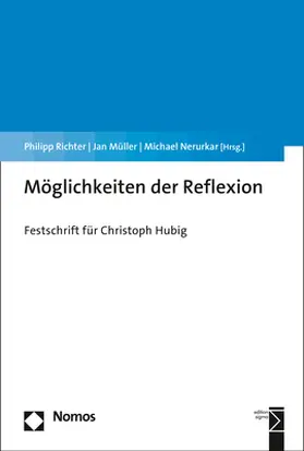 Richter / Müller / Nerurkar |  Möglichkeiten der Reflexion | Buch |  Sack Fachmedien