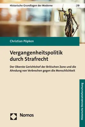 Pöpken |  Vergangenheitspolitik durch Strafrecht | Buch |  Sack Fachmedien