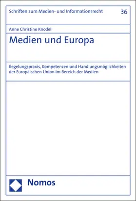 Knodel |  Medien und Europa | Buch |  Sack Fachmedien