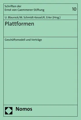 Blaurock / Schmidt-Kessel / Erler |  Plattformen | Buch |  Sack Fachmedien