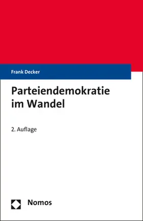 Decker | Parteiendemokratie im Wandel | Buch | 978-3-8487-5087-0 | sack.de