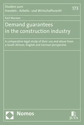 Marxen | Demand guarantees in the construction industry | Buch | 978-3-8487-5113-6 | www2.sack.de