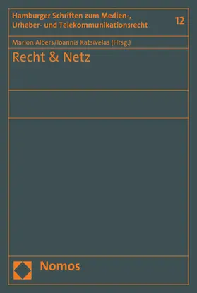 Albers / Katsivelas |  Recht &Netz | Buch |  Sack Fachmedien
