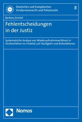 Dunkel |  Fehlentscheidungen in der Justiz | Buch |  Sack Fachmedien