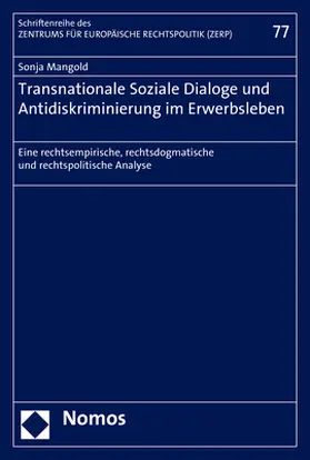 Mangold | Transnationale Soziale Dialoge und Antidiskriminierung im Erwerbsleben | Buch | 978-3-8487-5321-5 | sack.de