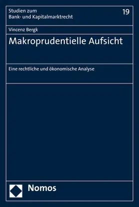 Bergk |  Makroprudentielle Aufsicht | Buch |  Sack Fachmedien