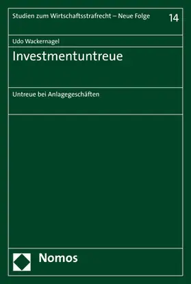 Wackernagel |  Investmentuntreue | Buch |  Sack Fachmedien