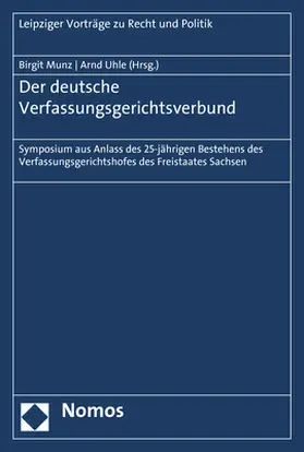 Munz / Uhle |  Der deutsche Verfassungsgerichtsverbund | Buch |  Sack Fachmedien