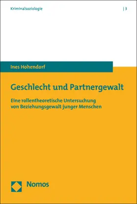 Hohendorf | Geschlecht und Partnergewalt | Buch | 978-3-8487-5936-1 | sack.de