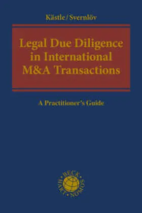 Kästle / Svernlöv |  Legal Due Diligence in International M&A Transactions | Buch |  Sack Fachmedien