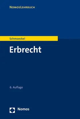 Schmoeckel |  Erbrecht | Buch |  Sack Fachmedien