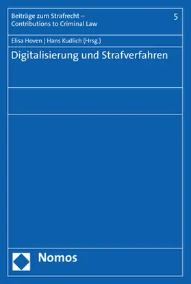 Hoven / Kudlich |  Digitalisierung und Strafverfahren | Buch |  Sack Fachmedien