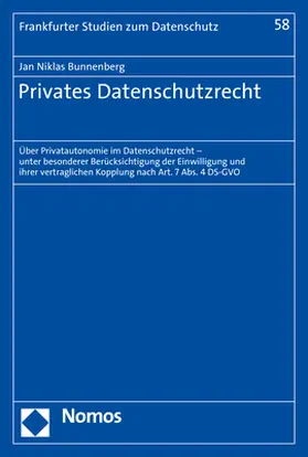 Bunnenberg | Privates Datenschutzrecht | Buch | 978-3-8487-6895-0 | sack.de