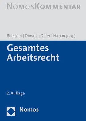 Boecken / Düwell / Diller |  Gesamtes Arbeitsrecht | Buch |  Sack Fachmedien