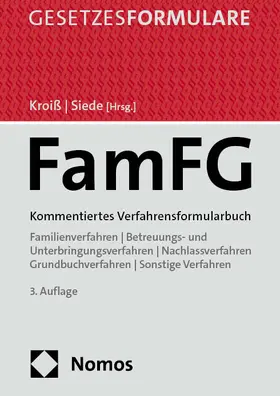 Kroiß / Siede |  FamFG | Buch |  Sack Fachmedien