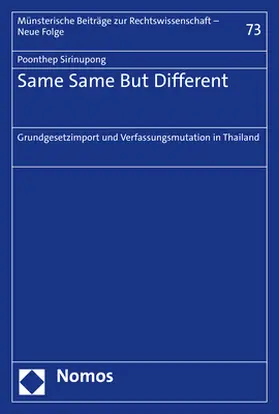 Sirinupong |  Same Same But Different | Buch |  Sack Fachmedien