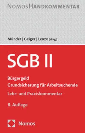 Münder / Geiger / Lenze |  SGB II | Buch |  Sack Fachmedien