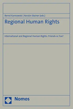 Steiner / Kannowski |  Regional Human Rights | Buch |  Sack Fachmedien