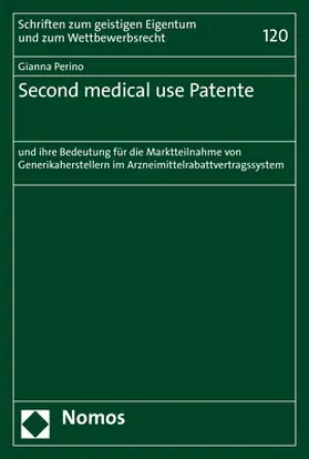 Perino |  Second medical use Patente | Buch |  Sack Fachmedien