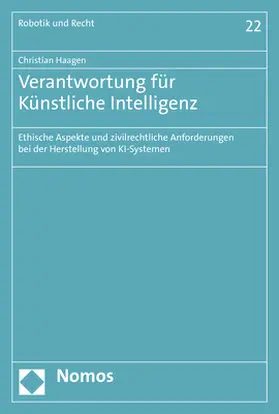 Haagen |  Verantwortung für Künstliche Intelligenz | Buch |  Sack Fachmedien