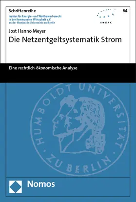 Meyer |  Die Netzentgeltsystematik Strom | Buch |  Sack Fachmedien