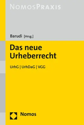 Barudi |  Das neue Urheberrecht | Buch |  Sack Fachmedien