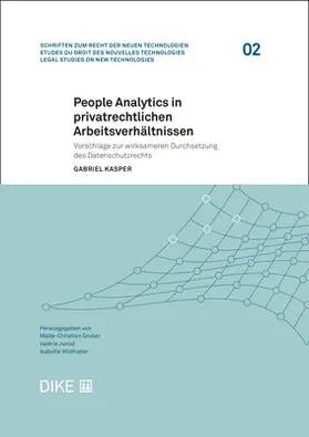 Kasper |  People Analytics in privatrechtlichen Arbeitsverhältnissen | Buch |  Sack Fachmedien
